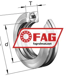 FAG 53204 rulman resim 4