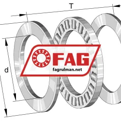 FAG 81111TVPB rulman resim 2