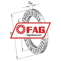 FAG K81114TVPB rulman resim 2