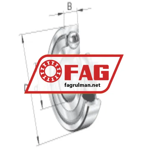 FAG S6001-2Z-HLC ürün fotoğrafı 5