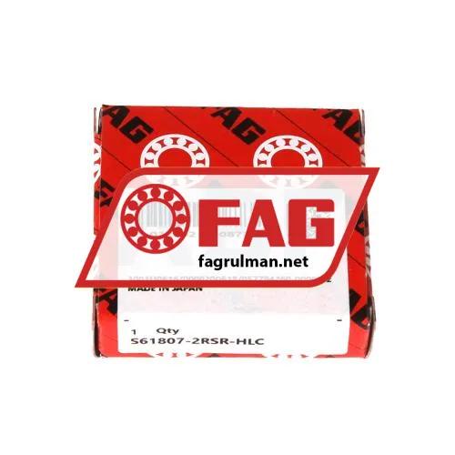 FAG S61807-2RSR-HLC ürün fotoğrafı 3