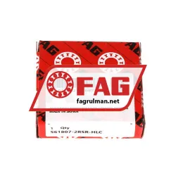 FAG S61807-2RSR-HLC rulman resim 3
