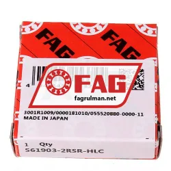 FAG S61903-2RSR-HLC rulman resim 2