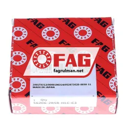 FAG S6206-2RSR-HLC-C3 rulman resim 2