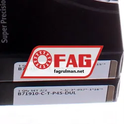 FAG B71910-C-T-P4S-DUL rulman resim 2