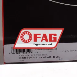 FAG HSS7011-C-T-P4S-DUL rulman resim 3