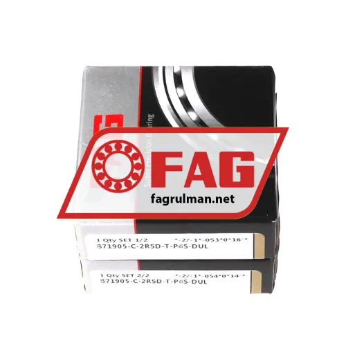 FAG B71905-C-2RSD-T-P4S-DUL ürün fotoğrafı 2