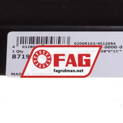FAG B71928-C-T-P4S-UL rulman resim 4