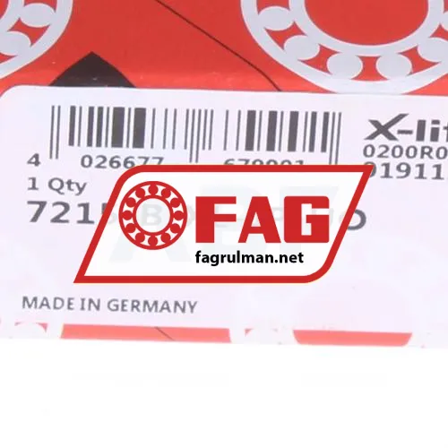 FAG 7215-B-XL-JP-UO ürün fotoğrafı 6