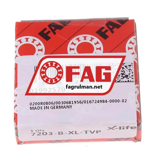 FAG 7203-B-XL-TVP ürün fotoğrafı 2