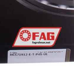FAG HCS71912-E-T-P4S-UL rulman resim 5