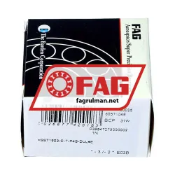 FAG HSS71903-C-T-P4S-DUL rulman resim 3