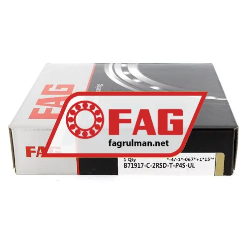 FAG B71917C-2RSD-T-P4S-UL ürün fotoğrafı 2