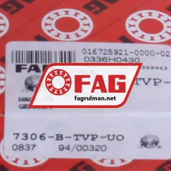 FAG 7306-B-TVP-UO rulman resim 6