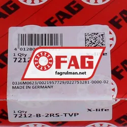 FAG 7212-B-2RS-TVP rulman resim 5