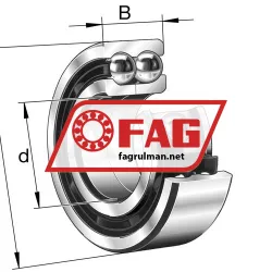 FAG 3314-DA rulman resim 4
