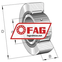 FAG NA2200-2RSR rulman resim 3