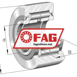 FAG NUTR20 rulman resim 2