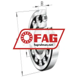 FAG 1209-J-S3-C5 rulman resim 2