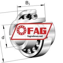 FAG 11212TV rulman resim 2