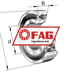 FAG 2201-2RS-TVH>N rulman resim 4