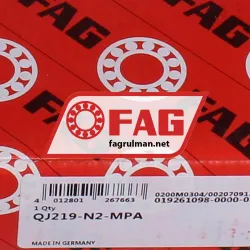 FAG QJ219-N2-MPA rulman resim 5