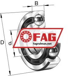 FAG QJ218-XL-N2-TVP rulman resim 4