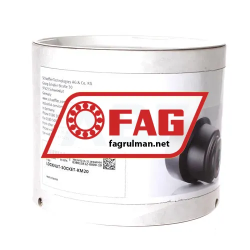 FAG LOCKNUT-SOCKET-KM20 ürün fotoğrafı 4