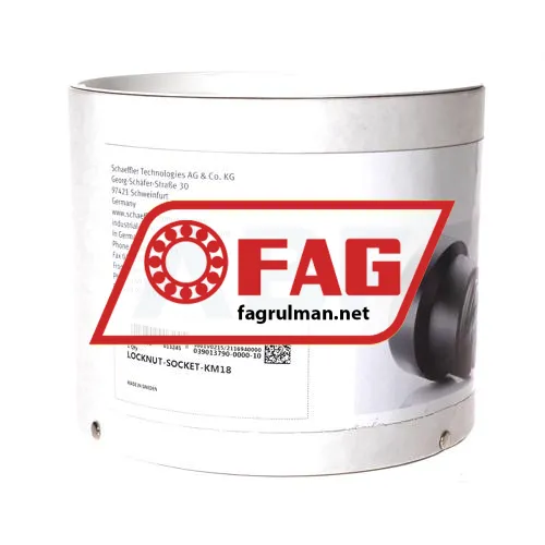 FAG LOCKNUT-SOCKET-KM18 ürün fotoğrafı 4